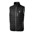 thumbnail image 2 of Men's Cutter & Buck Black Chicago White Sox Rainier Full-Zip Puffer Vest, 2 of 3