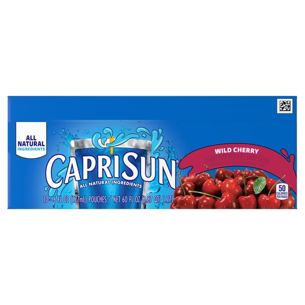 Capri Sun Wild Cherry 10ct | Fruit for holiday parties - Walmart