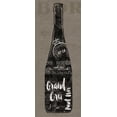 thumbnail image 2 of Schlabach, Sue 8x14 Gold Ornate Wood Framed with Double Matting Museum Art Print Titled - Linen Wine I, 2 of 4