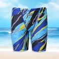 thumbnail image 2 of COMVALUE Boys Sports Square Leg Swim Trunks, Durable Compression Swim Trunks, Training Swimsuits, Shorts (Sky Blue, 9-10 Years), 2 of 6