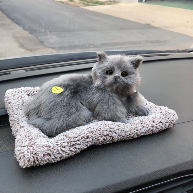 Agiferg Activated Carbon Simulation Cat Bamboo charcoal Purification Air Home Car Decor