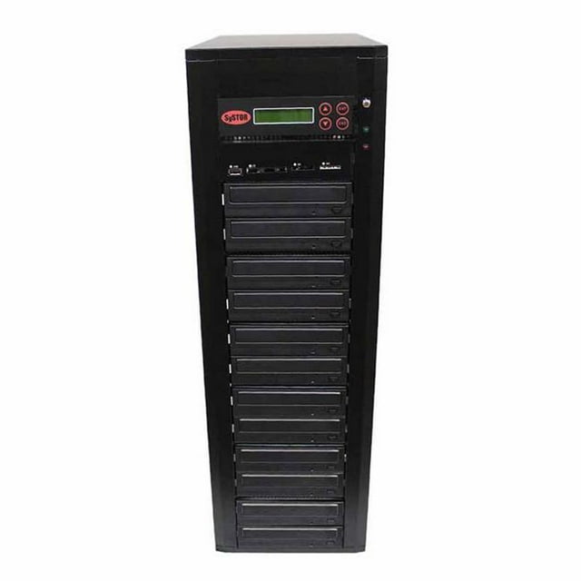 Systor PMBC-11 1-11 Disc Duplicator with USB SD & CF to Disc Backup Copier Tower