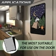 thumbnail image 6 of POLERO RV Door Window Shade Cover - Hook-and-Loop Fastening RV Blackout Window Cover, an-UV and Privacy Protection for Camper (17.3” x 26”, Camping Moon Night), 6 of 7
