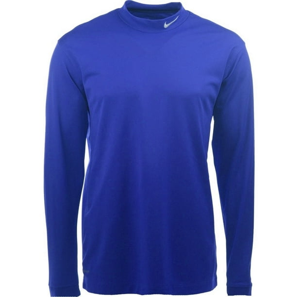 Download Nike - Men's Dri-Fit UV Long Sleeve Mock Training Top - Walmart.com - Walmart.com