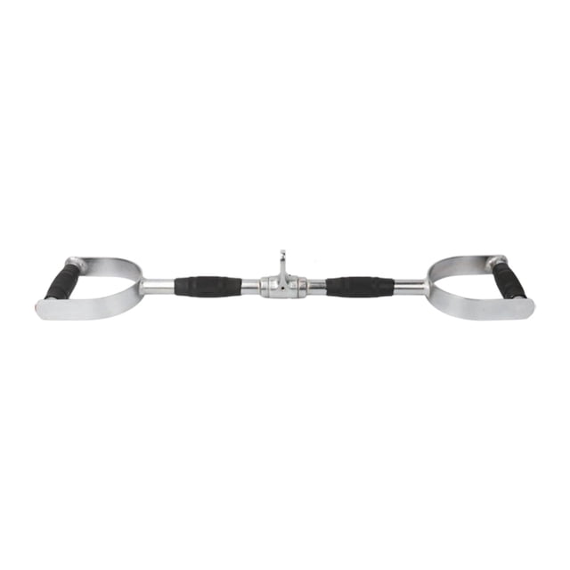 LAT Pull Down Bar Presiona Barra Down Adjunta versátil de servicio pesado para la máquina de cable de polea 28.4 "para deportes de entrenamiento de