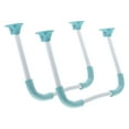 thumbnail image 2 of Shisuyan Support de Pied de Table Tube en Acier Enduit de Poudre 2 Pcs 11.91x10.41x1.18 Po, 2 of 8