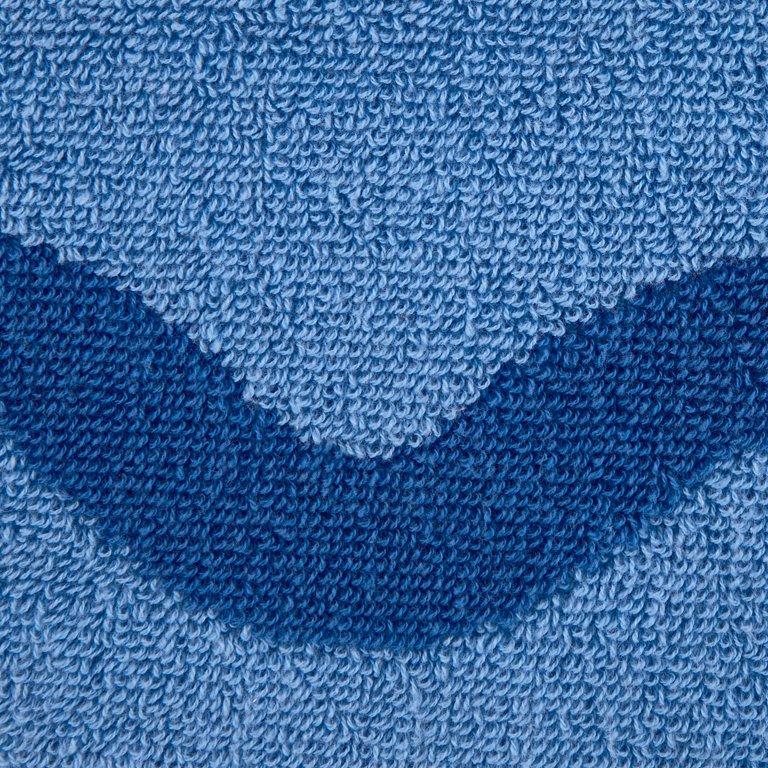 Becky G + Alejandra Back to College Scallop Blue Towel 30x54 Soft