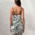 thumbnail image 4 of Ladies Elegant Sling Sleeveless Sexy Dress plant, 4 of 6