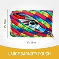 thumbnail image 3 of ZIPIT Colors Pencil Case, Large Capacity Pouch for Boys & Girls (Kaleidoscope), 3 of 8