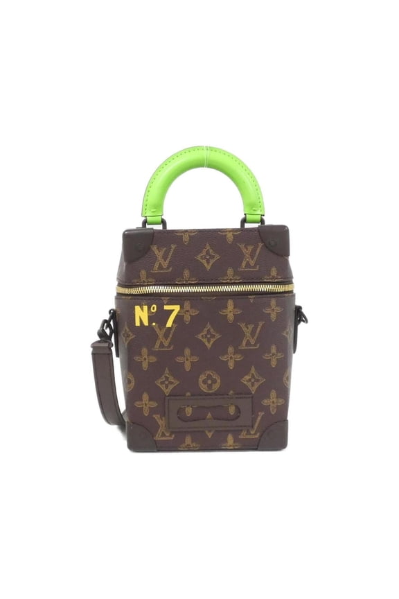 Pre-Owned Louis Vuitton Monogram (No. 7) Vertical Box Trunk M59664 Handbag