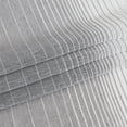 thumbnail image 5 of Dainty Home Linea Grey 3D Ombre Textured Weaved Linen Look Ombre Striped Designed Shower Curtain 70 x 72, 5 of 5