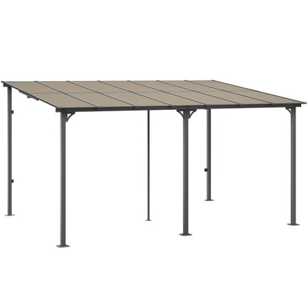 STAWAY 10' x 14' Hard Top Gazebo - Aluminum Frame, Weather Resistant, Easy Installation, Perfect for Patio & Garden, Wind & Snow Resistant, UV Protection