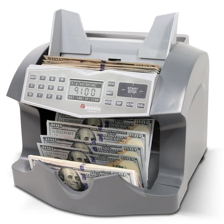 Cassida Advantec 75 UV/MG Top Loading Bill Counter with Counterfeit Detection & Valucount