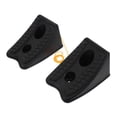 thumbnail image 4 of unbranded 2pcs Trailer Wheel Chocks Heavy Duty Black for Loading Unloading Goods, 4 of 8