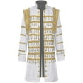 thumbnail image 4 of Frostluinai Men's Retro Fringe Jacket 70s Long Coat with Tassels Cospaly for Disco Party Stage Performance, 4 of 5