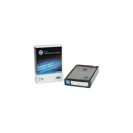 UPC: 0888182523124 | HPE – RDX x 1 – 2 TB – storage media HP 2 TB 2.5  RDX Technology Hard Drive Cartridge – 5400 – Removable