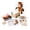 A001- Clear (Horse), variant on Wooden Tissue Box Holder Craft Kit for Adults Highland Cow Decorative Tissue Box Covers Wooden Beads for Crafts Table Decorations