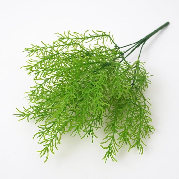 Girlsshop Artificial Green Sprengeri Fern Plant Home Outdoor Garden Decor Summer Floral