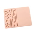 thumbnail image 3 of Almohadilla de práctica de sutura ,DIY Suturing Practice Pad Silicone Skin Realistic ,Pad,heridas de corte previas resistentes a la lágrima de la lágrima ,Modelo de capacitación, 3 of 9