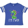 thumbnail image 3 of Inktastic 2nd Birthday Dinosaur Party 2 Year Old Boys or Girls Toddler T-Shirt, 3 of 5
