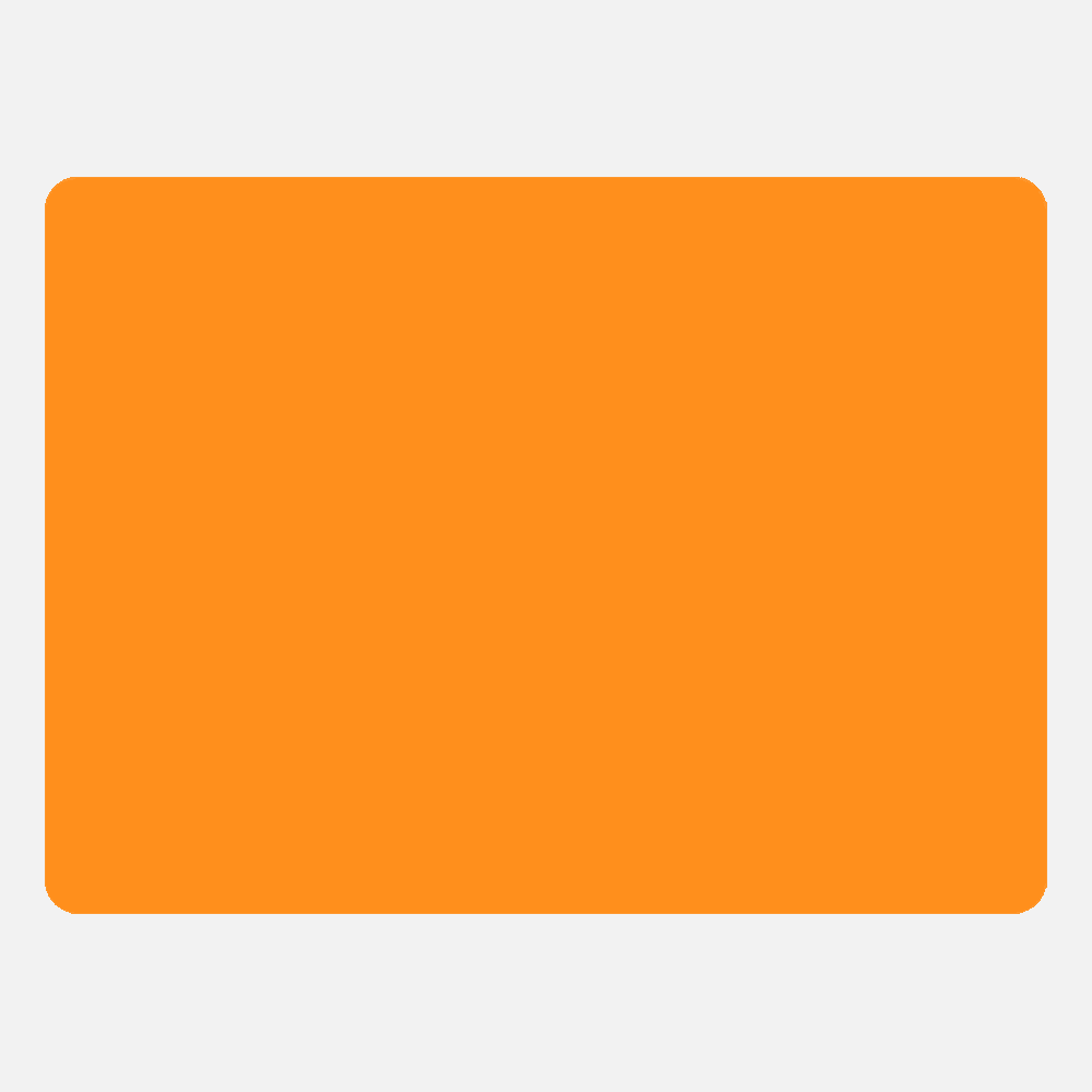 JAM Paper Standard Label Rolls, Rectangle, 2 3/4 x 3 3/4, Neon Orange, 125 Labels/Roll