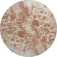 thumbnail image 2 of Addison Rugs Mayfield Premium Machine Washable Transitional Abstract Terracotta Round Rug, 8' x 8', 2 of 6