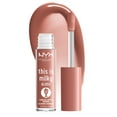 thumbnail image 3 of NYX Professional Makeup This Is Milky Gloss, Lip Gloss with 12 Hr Hydration, Choco Latte Shake, 3 of 7