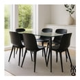 thumbnail image 3 of Mesa de Comedor Transparente Con Vidrio Moderna 120X70, 3 of 7