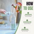thumbnail image 3 of All Purpose Cleaner Starter Pack – Plant-Based, Fragrance Free, Empty Refillable, Cleaning Kit with 8oz Concentrate & 16oz Spray Bottle, 3 of 4