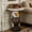 eagle-Brown + Antique White, variant on HIUU 20" Animal Statue End Tables,Leopard Tables with Bronze Finish,Unique End Table with Marble Table,Small End Table for Living Room,Entryway,Reading Nook,Easy Assembly
