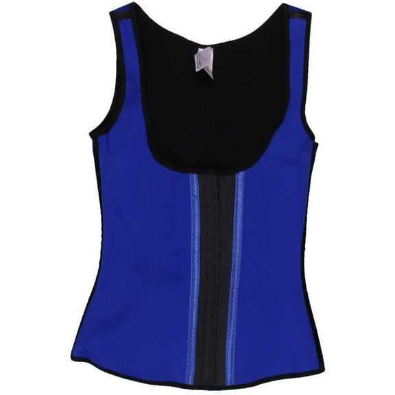 Ann Chery Womens Chaleco Contrast Trim Latex Core Waist Cincher