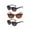 Black/Tortoise, variant on 3 Pair of "The Brilliance" Bifocal Sunglasses - Round, Full Frame Reading Sunglasses - Tortoise/Tortoise - 3.00