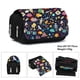 thumbnail image 2 of Estuche de lona de astronauta, bolsa de lápices con doble cremallera, bolsa de almacenamiento de suministros escolares, estuche de bolígrafo de estudiante de gran capacidad, papelería para niños hola suerte  unisex, 2 of 2