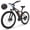 500W 48V & 25MPH (Black), variant on ZDZA 27.5'' Electric Bike for Adults, 1000W Peak Motor 25MPH E-Mountain Bike, 48V 10.4Ah Removable, 7-Speed Ebike with Display UL2849