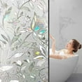 thumbnail image 4 of Window Film under $5! CQCYD Bathroom Window Film, PVC Privacy Sticker for Glass Doors, Non-Adhesive Light Filtering Decal, Frosted Window Covering for Home Office, 4 of 8
