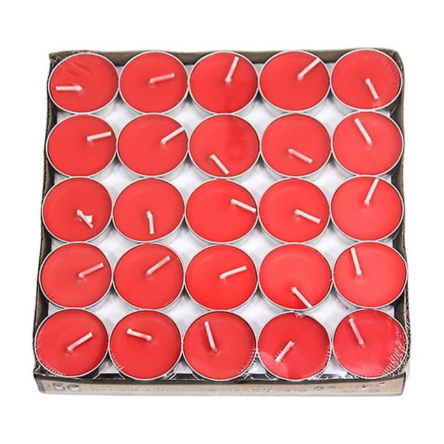 50 velas sin llama.