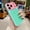 pink+green, variant on Summer Vibe Dopamine Contrast Color Phone Case, Color Block Protective Cover, Compatible iPhone 17 16 15 14 Pro Max, Stylish Shockproof Phone Shell