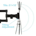 thumbnail image 5 of Atlantic Full Motion Tilt/ Swivel TV Mount, 23 to 60” TVs, 77 lb Capacity, 16” Extension, 5 of 9