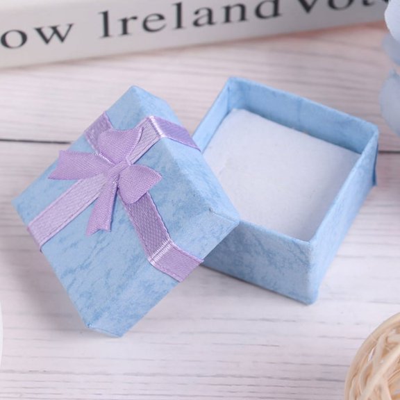10Pcs/Set Jewelry Organizer Gift Box Necklace Earrings Ring Paper Packaging Box