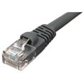 thumbnail image 1 of CAT5e Enhanced Patch Cable, with Boot 10ft, Black, 1 of 1