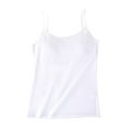 thumbnail image 7 of SHITINN Belle Tops for Women Silk Camisole Women Womens Solid Tank Tops with Built In Padded Bra Basic Breathable Tank Tops, 7 of 7