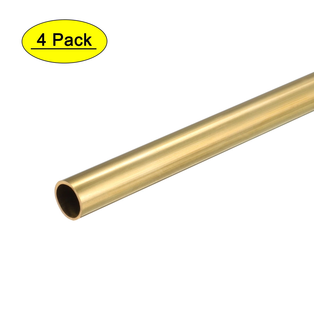4PCS 5.5 mm x 6 mm x 500 mm Laiton Tuyau Tube Round Bar Rod 