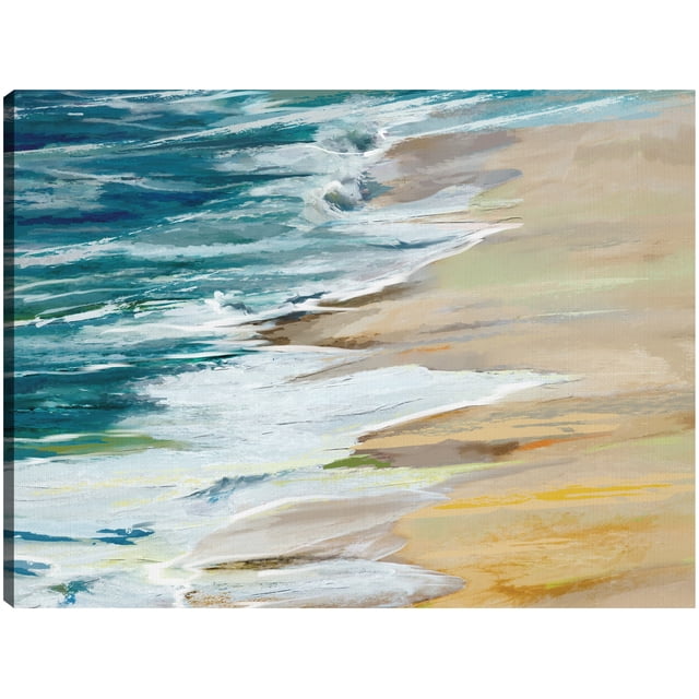 Cuadro Decorativo Jr Colores de la costa II Impresión en canvas estrechado 46 cm x 61 cm