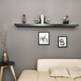 thumbnail image 4 of WELLAND 60" Mission Floating Wall Shelf, Espresso, 4 of 4