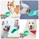 thumbnail image 1 of Bebedero para perros de 550 ml, lavable, portátil, de plástico, para mascotas, producto para exteriores (verde), 1 of 6