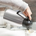 thumbnail image 2 of TrueCraftware- 1.9 Liter/ 64 oz Coffee Server Stainless Steel Exterior- Coffee Carafes for Keeping Hot Liquids Hot Water Urn Coffee Carafe Insulated Stainless Steel For Hot Drinks, 2 of 6