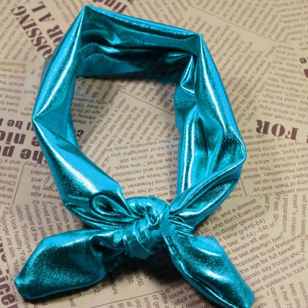 Baby Headband Kids Elastic Solid Color Rabbit Ear Headband Hair