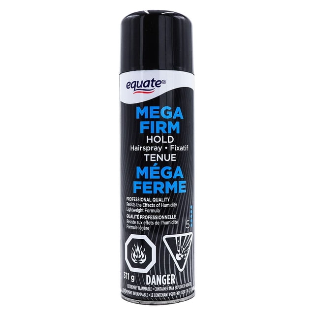Equate Mega Firm Hold Hair Spray, 311g