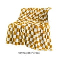 thumbnail image 2 of Checkered Flannel Blanket for Sofa and Bed Comfort | Cozy, Stylish, Durable, Easy Care for Indoor and Outdoor Use, 2 of 5