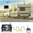 thumbnail image 2 of Wireless Backup Camera with 7'' Rearview Monitor for Car RV Trailer Truck Motorhome Camper Digital 1080P AHD Rear Side View Cam with DVR System Xroose CM2, 2 of 9